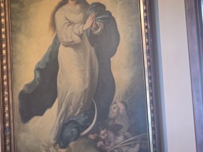 Madonna painting from Drachenburg Castle