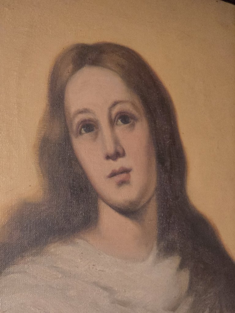 Madonna painting from Drachenburg Castle