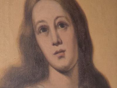 Madonna painting from Drachenburg Castle
