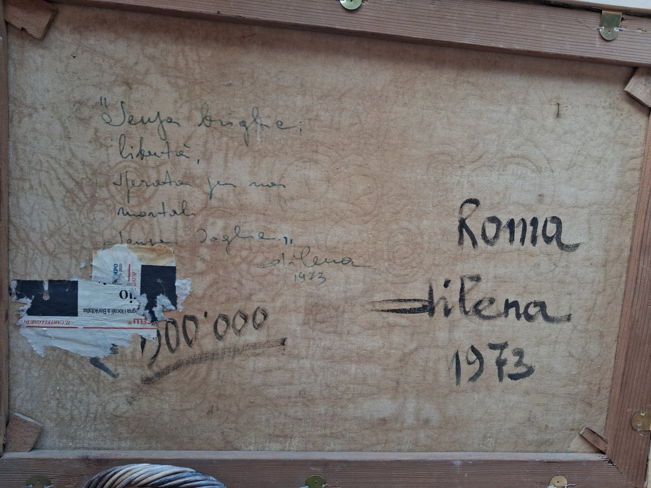 Gemälde mit 2 Pferden