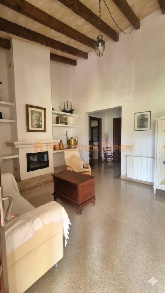 Gemütliches Haus zur Miete mit Garten, Terrasse und Kamin in der Gegend von Manacor