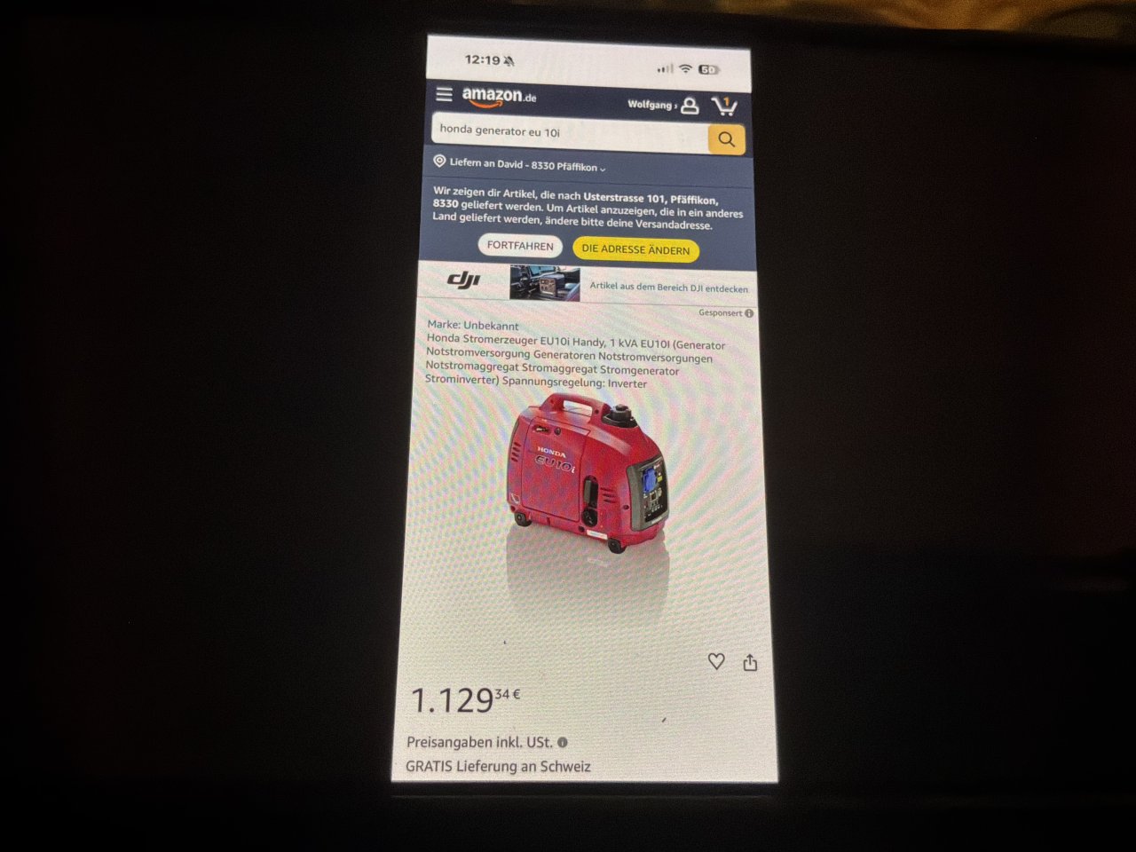 Generator von Honda