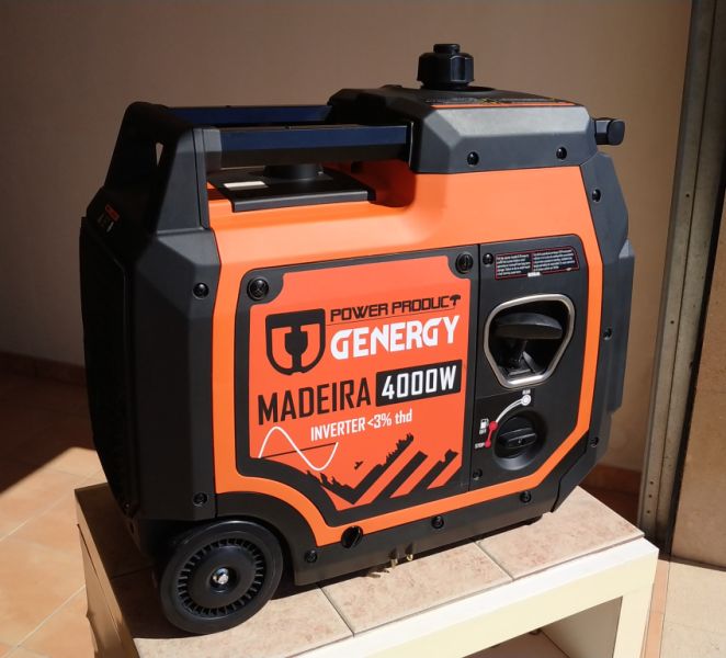 Generador Inversor Onda Sinusoidal Pura 4000 Watt, Arranque Eléctrico