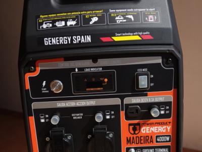 Generador Inversor Onda Sinusoidal Pura 4000 Watt, Arranque Eléctrico