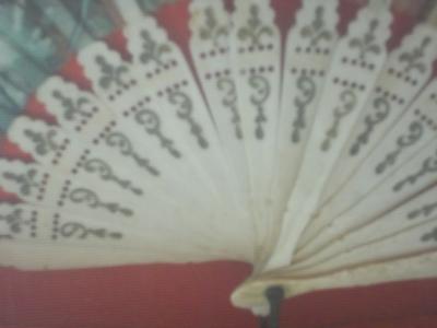 Abanico enmarcado