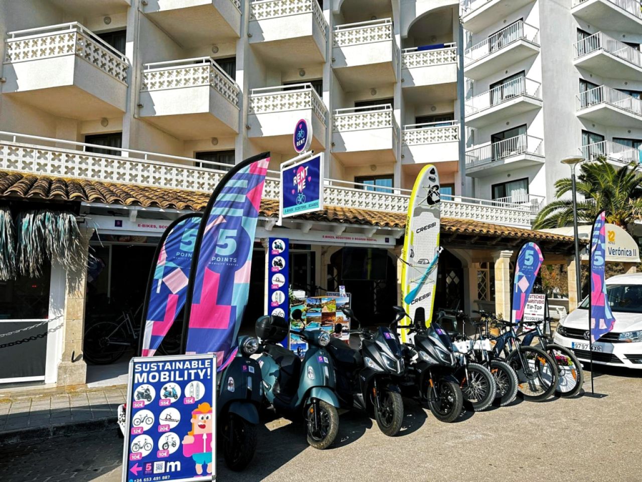 Traspaso de negocio en Cala Millor (Mallorca) – Negocio de alquiler