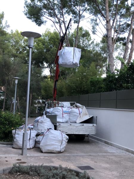 Regalo escombros buenos para relleno