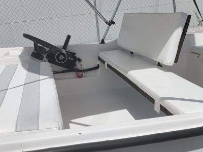GFK boat 20 HP 4-stroke Suzuki with trailer · Fishing / Angler boat