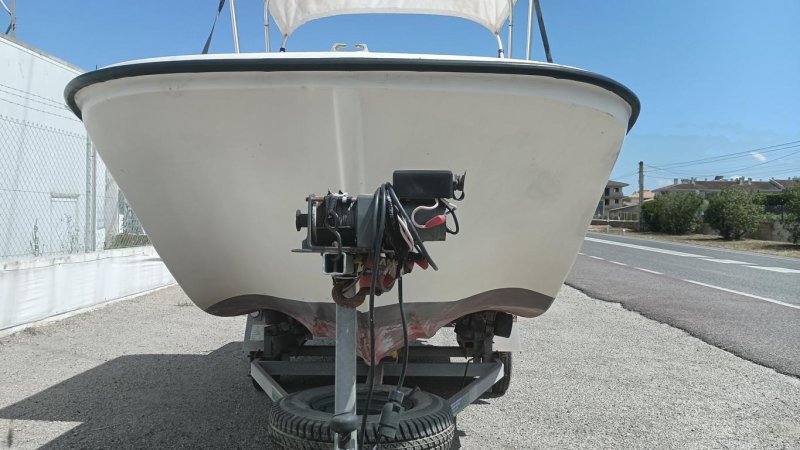 GFK boat 20 HP 4-stroke Suzuki with trailer · Fishing / Angler boat