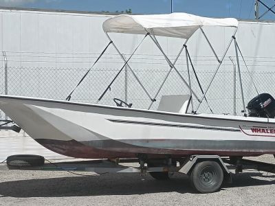 GFK boat 20 HP 4-stroke Suzuki with trailer · Fishing / Angler boat