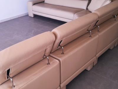 Gigantisches Echtledersofa