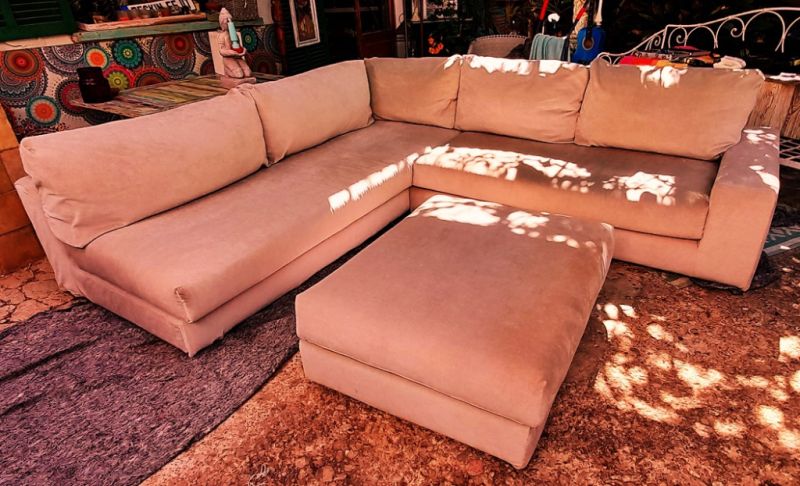 Gigantic L-shaped sofa