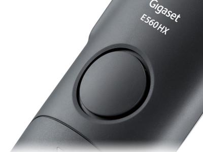 Gigaset E560HX Premium Großtastentelefon für alle Router mit DECT-Basis.