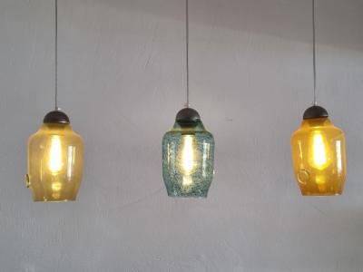 Glas Hängelampen 3fach