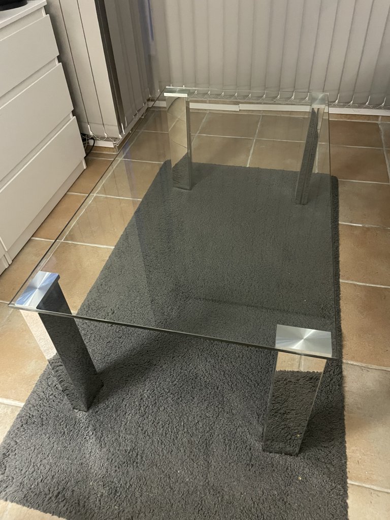 Glastisch Couchtisch