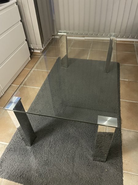 Glastisch Couchtisch