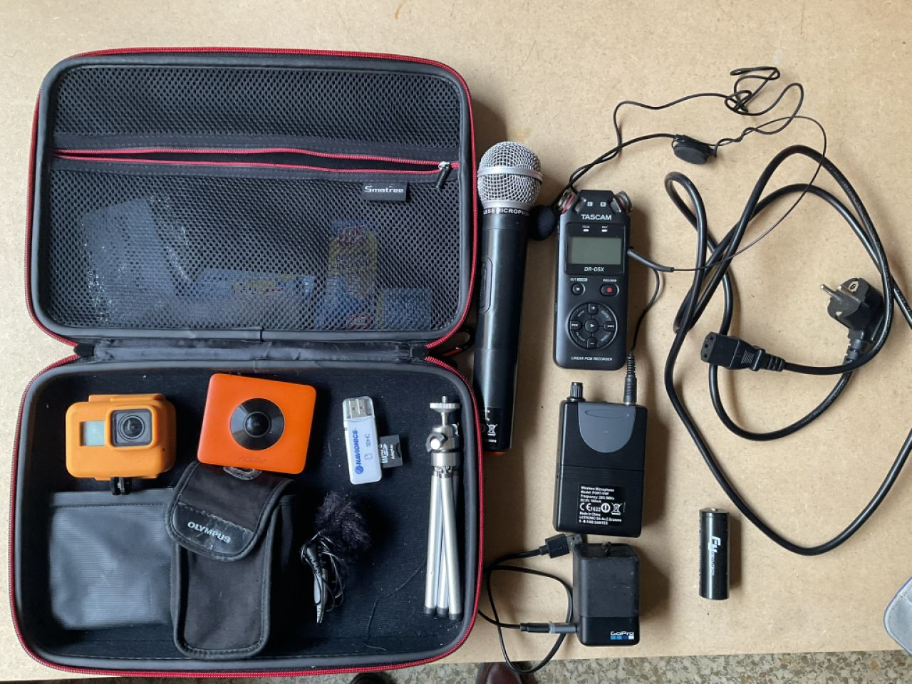 Go Pro und 360 Grad Kamera inkl. Zubehör  siehe Fotos