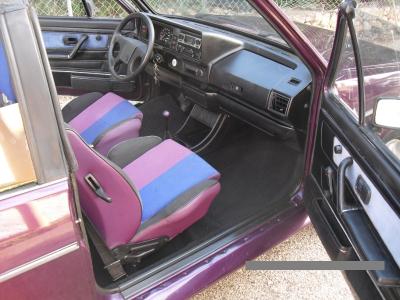 Golf 1 Cabrio pintura especial "Fire & Ice"