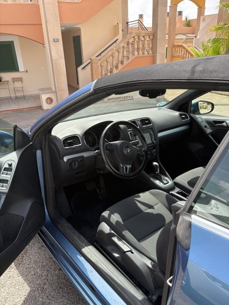 Golf Cabrio mit spanischen Kennzeichen