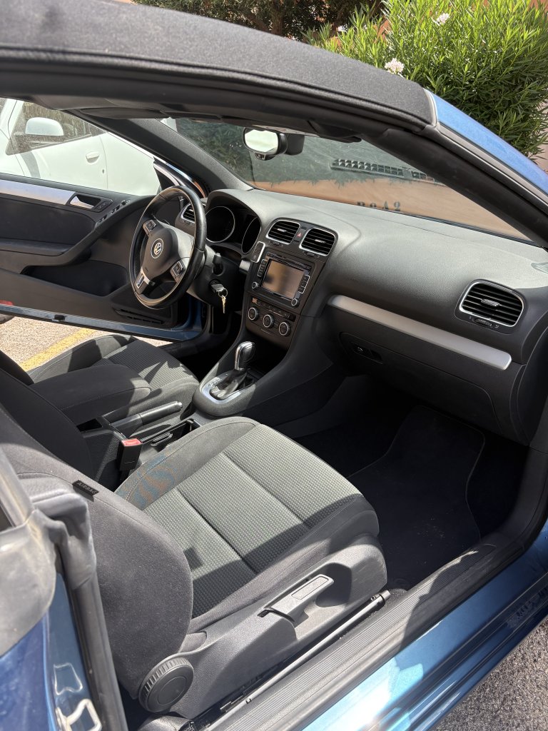 Golf Cabrio mit spanischen Kennzeichen