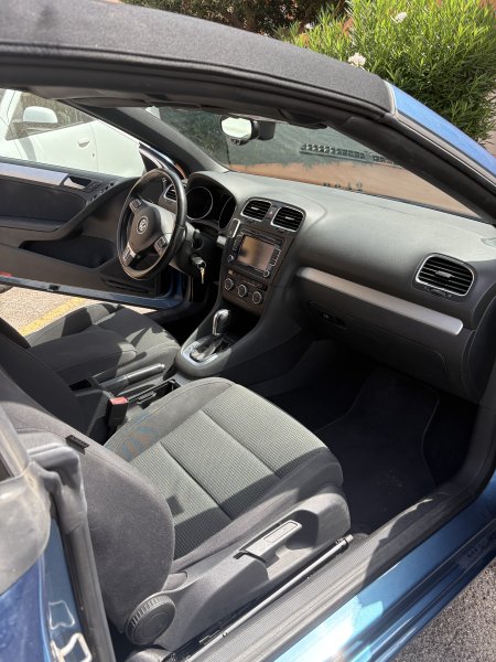 Golf Cabrio mit spanischen Kennzeichen