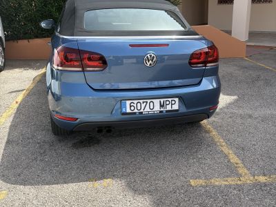Golf Cabrio mit spanischen Kennzeichen