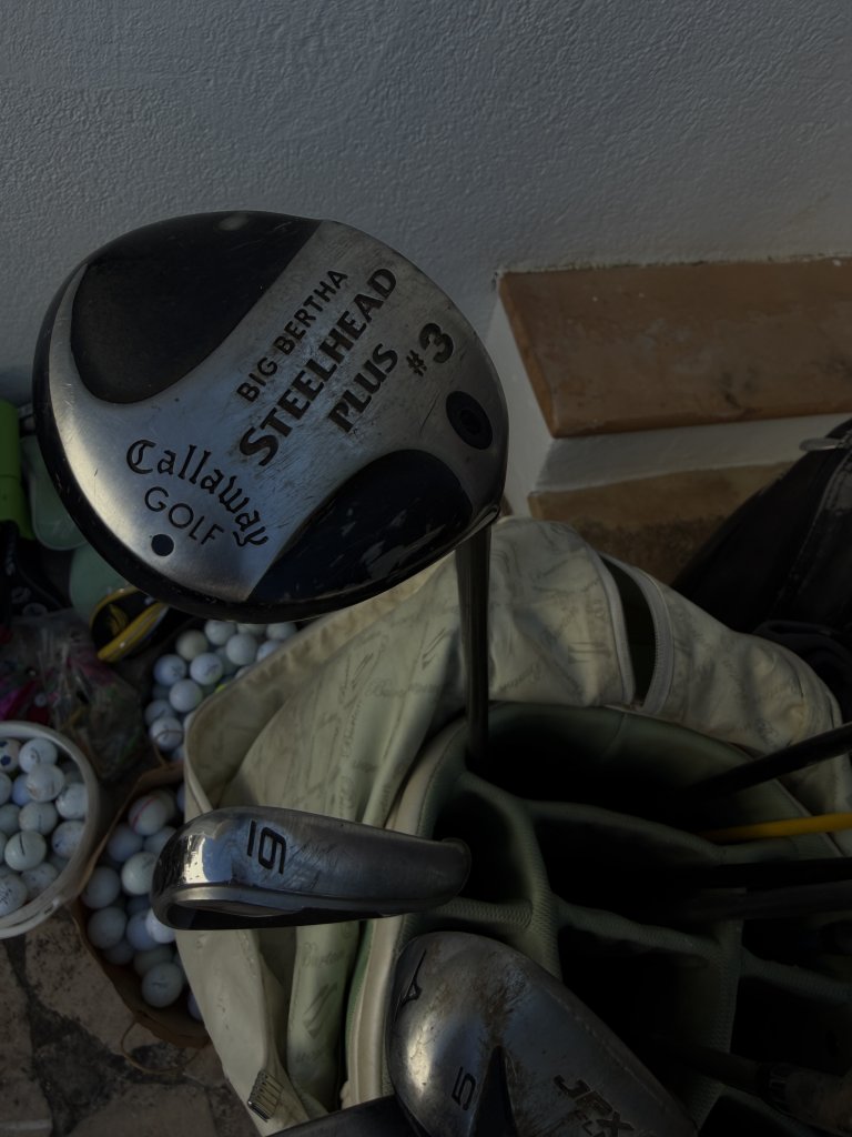 Golf Konvolut: 300 Bälle,34 Schläger,3 Golf-Trolley (2 elektrisch),4 Bags etc.