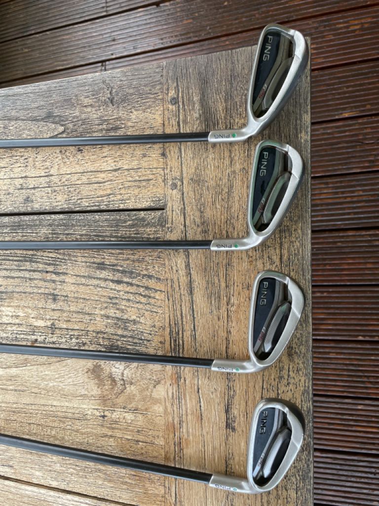 Golf Mallorca: Eisensatz PING G25 5 - 9, PW, SW Graphitschaft