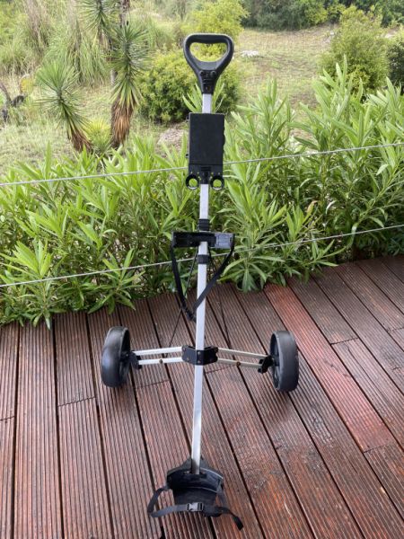 Golf Mallorca: Carrito de arrastre Carrito plegable Trolley plegable Aluminio