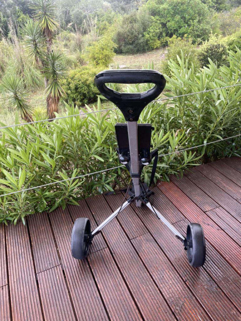 Golf Mallorca: Carrito de arrastre Carrito plegable Trolley plegable Aluminio