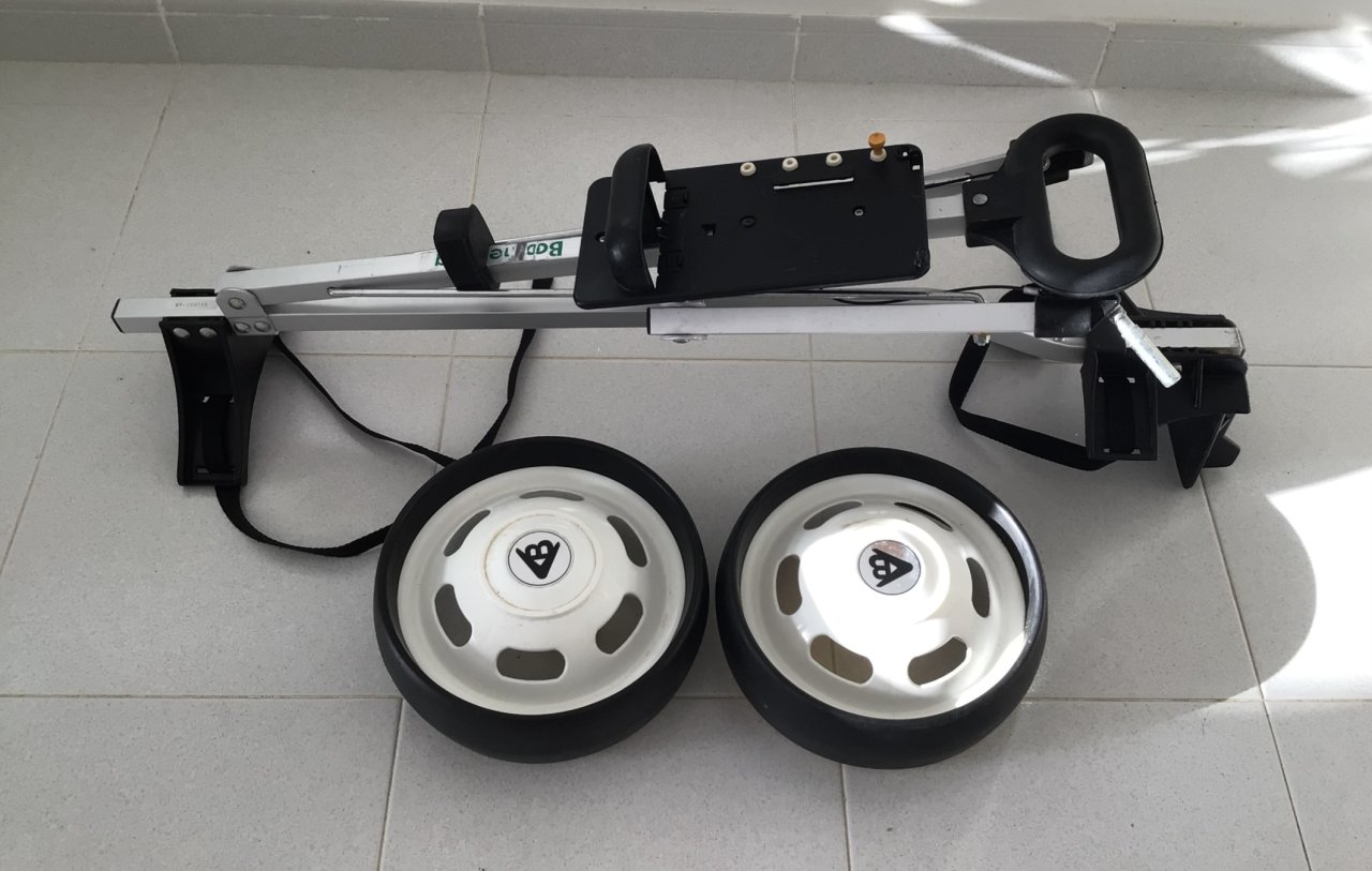 Golf Trolley Boomerang sehr guter Zustand, Standort Font de Sa Cala