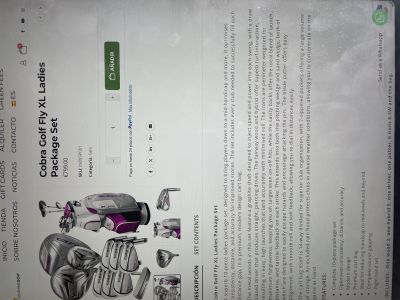 Women's golf club set