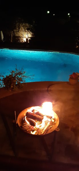 GRILL WITH FIRE BOWL