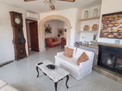 Grosse Wohnung mit Garage, Garten, Terrasse mit Teilmeerblick in Alquieria Blanca -- AP 11