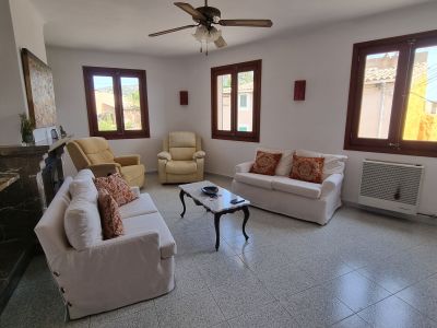 Grosse Wohnung mit Garage, Garten, Terrasse mit Teilmeerblick in Alquieria Blanca -- AP 11