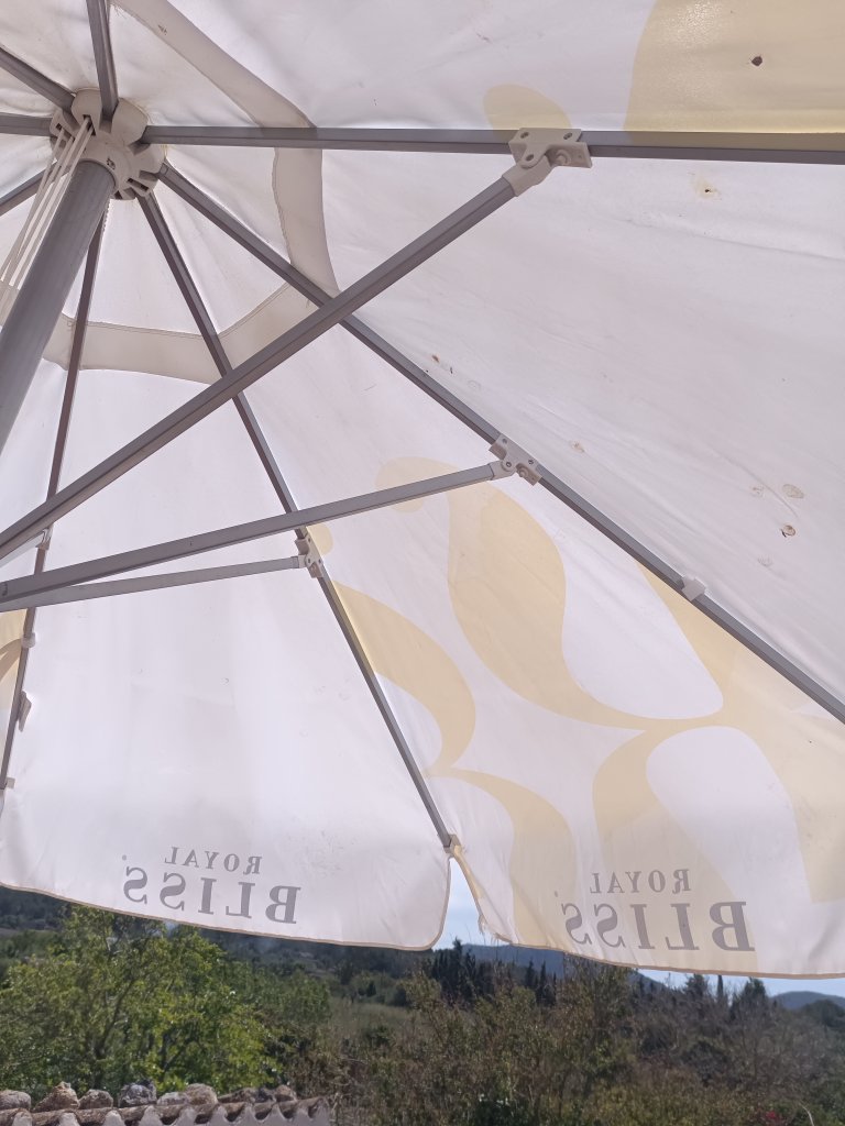 Large sun umbrella