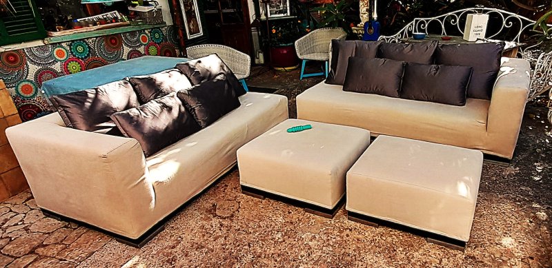 Grosses edles Sofaset