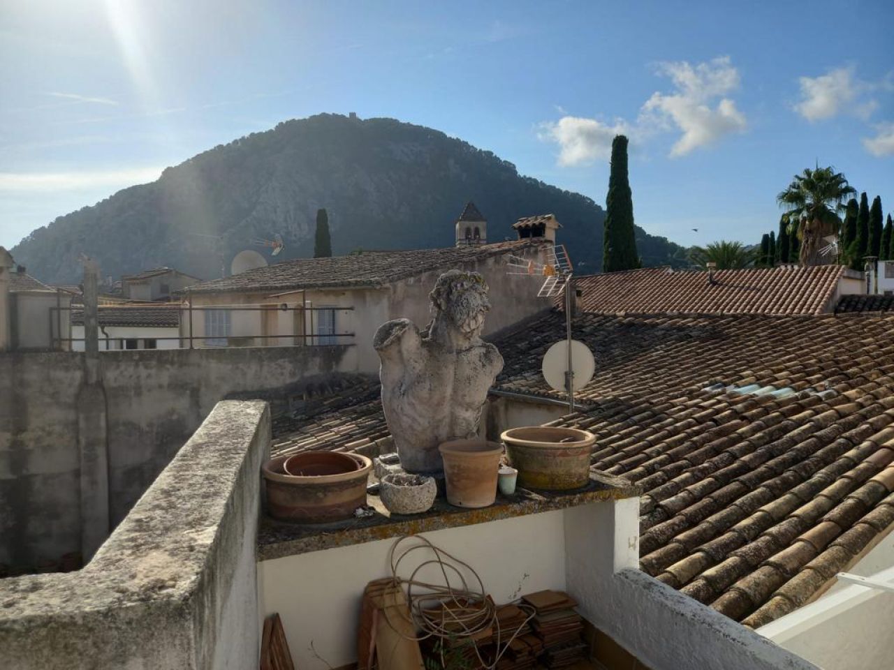 Grosses Stadthaus mit Terrasse Pollensa Altstadt