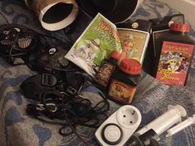 Grow tent incl. equipment