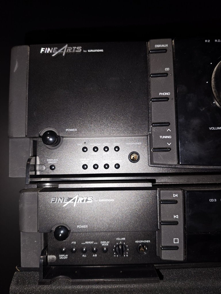 Grundig Fine Arts R2 receptor y reproductor de CD CD3