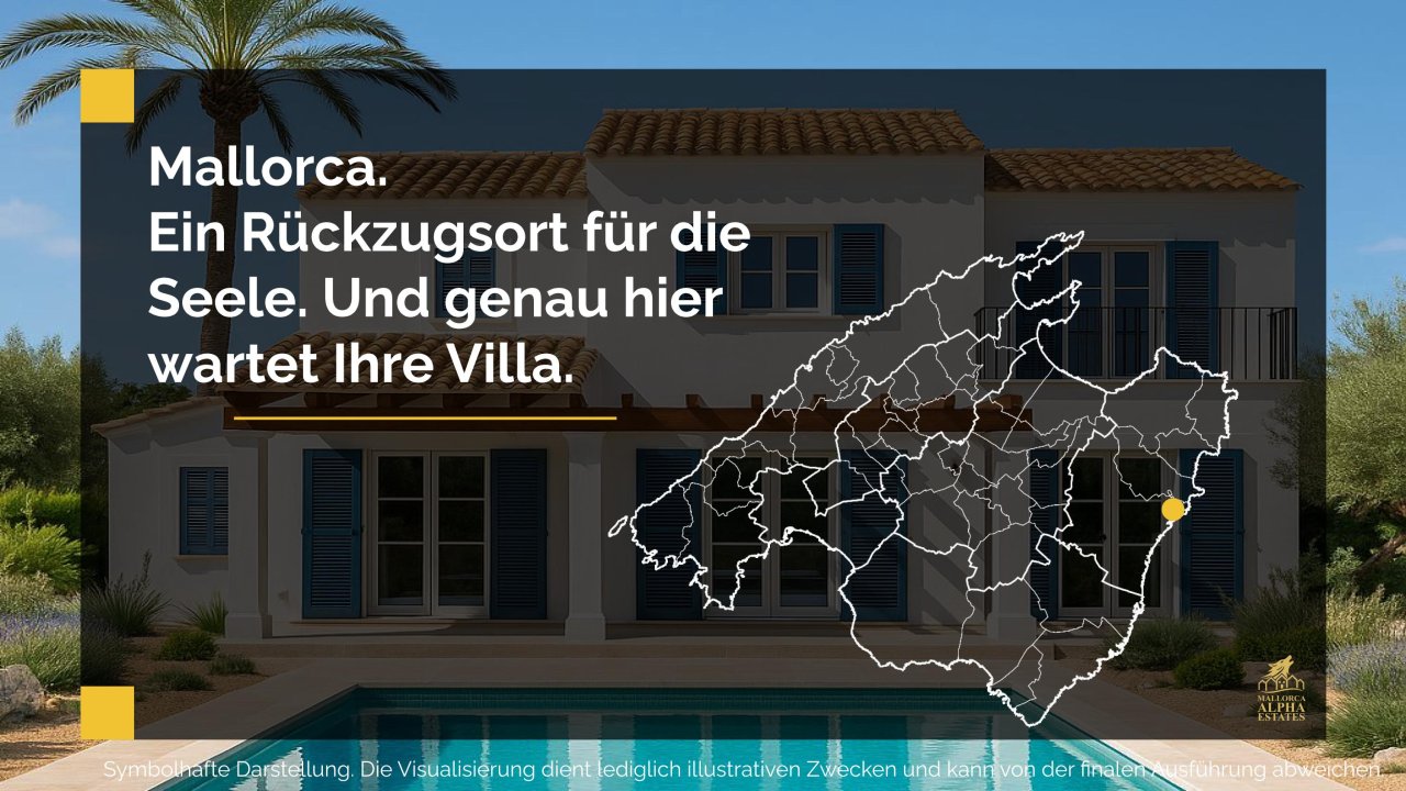 Parcela con proyecto de villa aprobado y piscina cerca de Portocristo  14.206m² cerca del mar