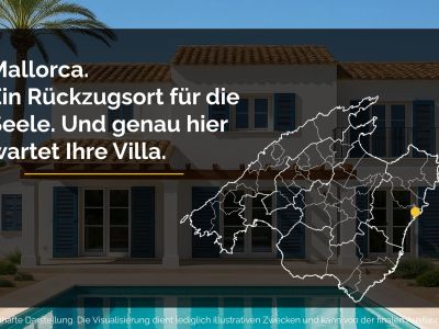 Parcela con proyecto de villa aprobado y piscina cerca de Portocristo  14.206m² cerca del mar