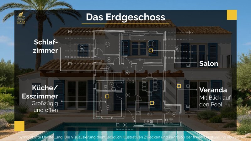 Parcela con proyecto de villa aprobado y piscina cerca de Portocristo  14.206m² cerca del mar