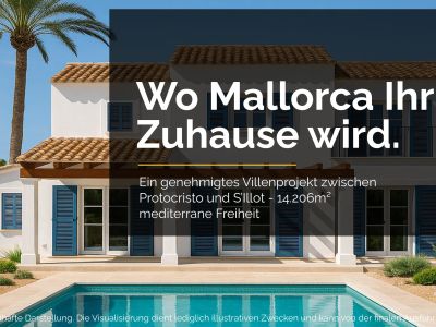 Parcela con proyecto de villa aprobado y piscina cerca de Portocristo  14.206m² cerca del mar