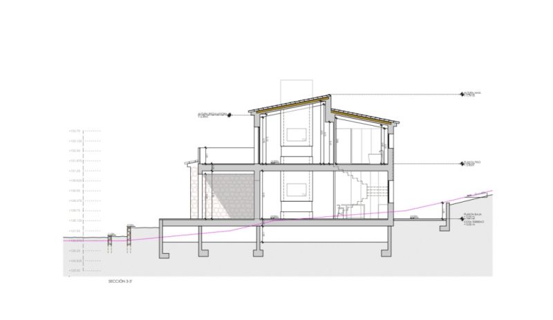 Land for sale with project in Son Macia.