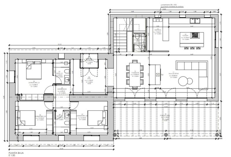 Land for sale with project in Son Macia.