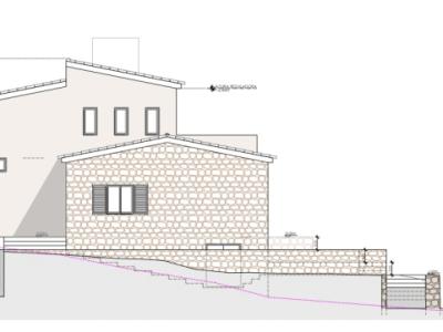 Land for sale with project in Son Macia.