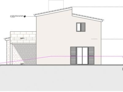 Land for sale with project in Son Macia.