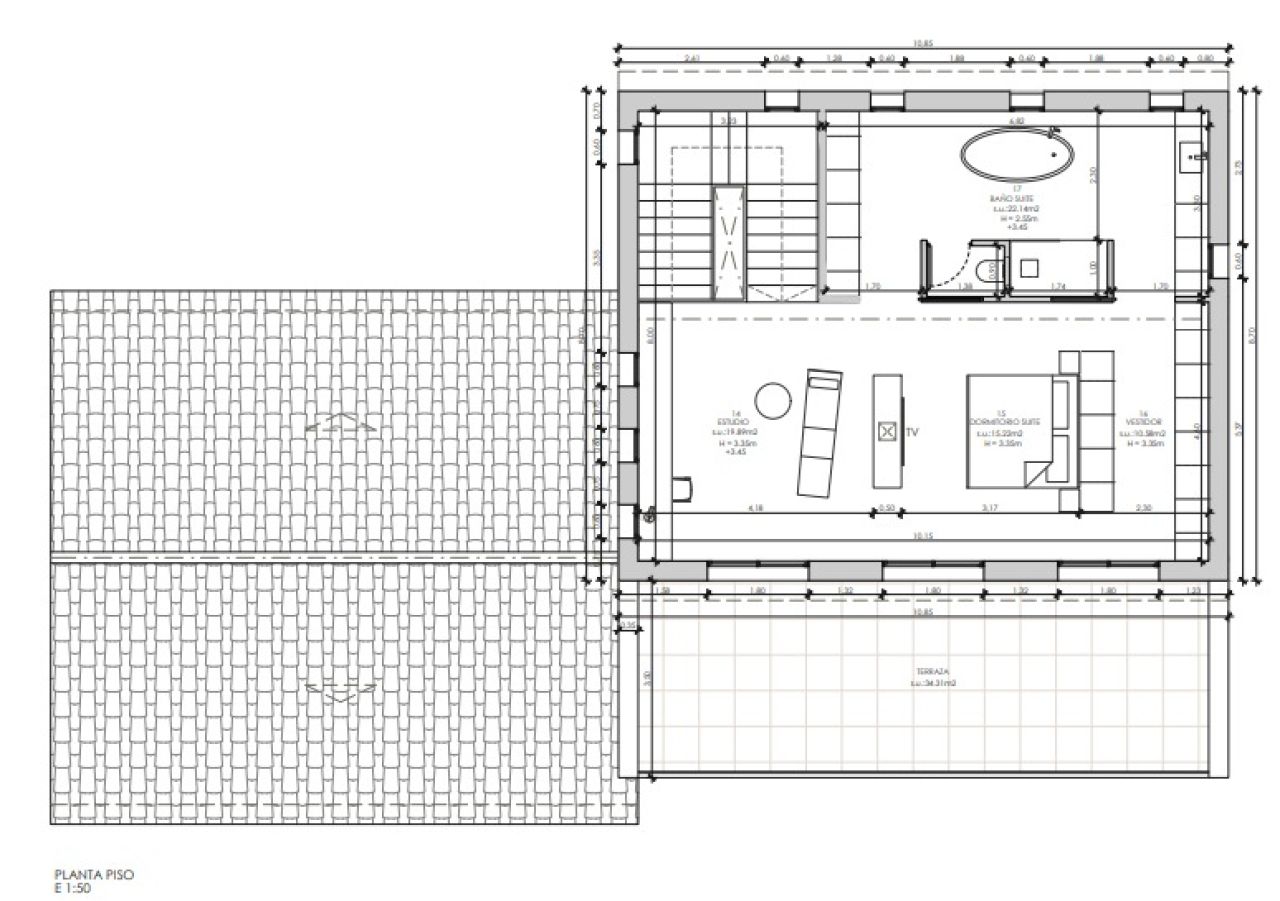 Land for sale with project in Son Macia.