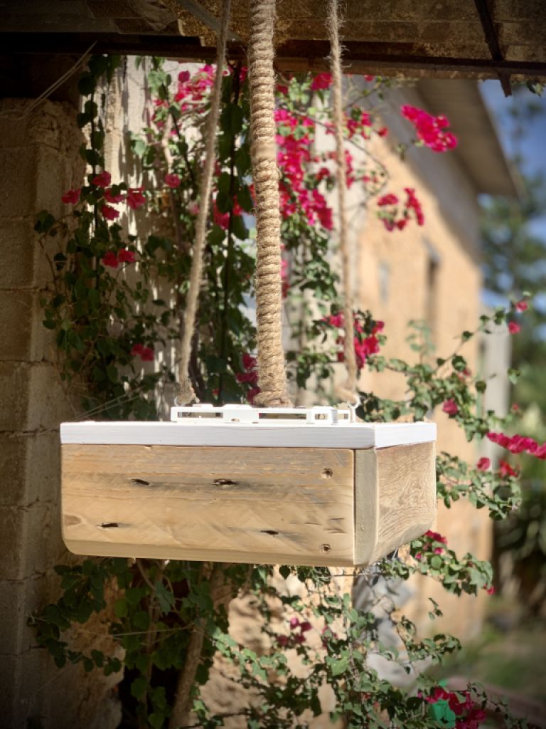 Hängelampe Deckenlampe Holz einzigartig Unikat Tischlampe E14